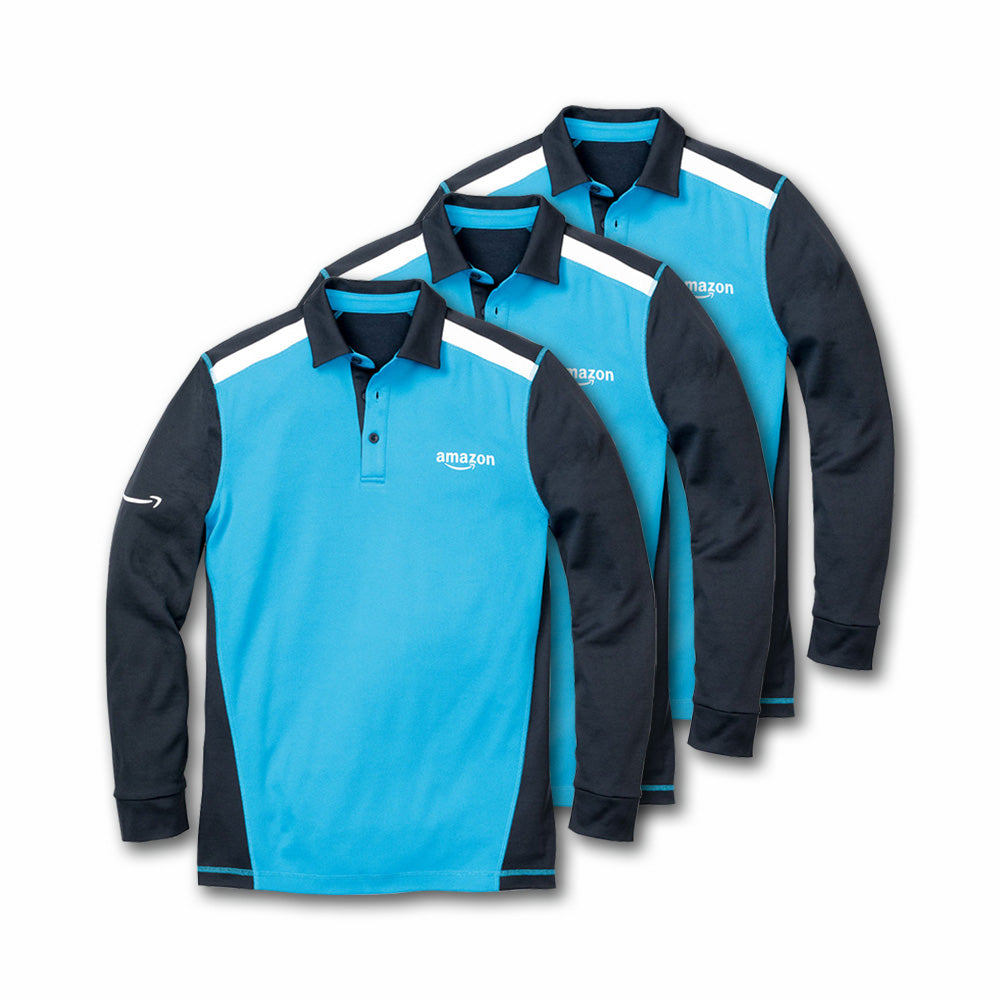 Men's Active Polo - Long Sleeve